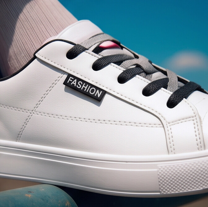 Beckett — Court Sneaker with Contrast Stitching Detail