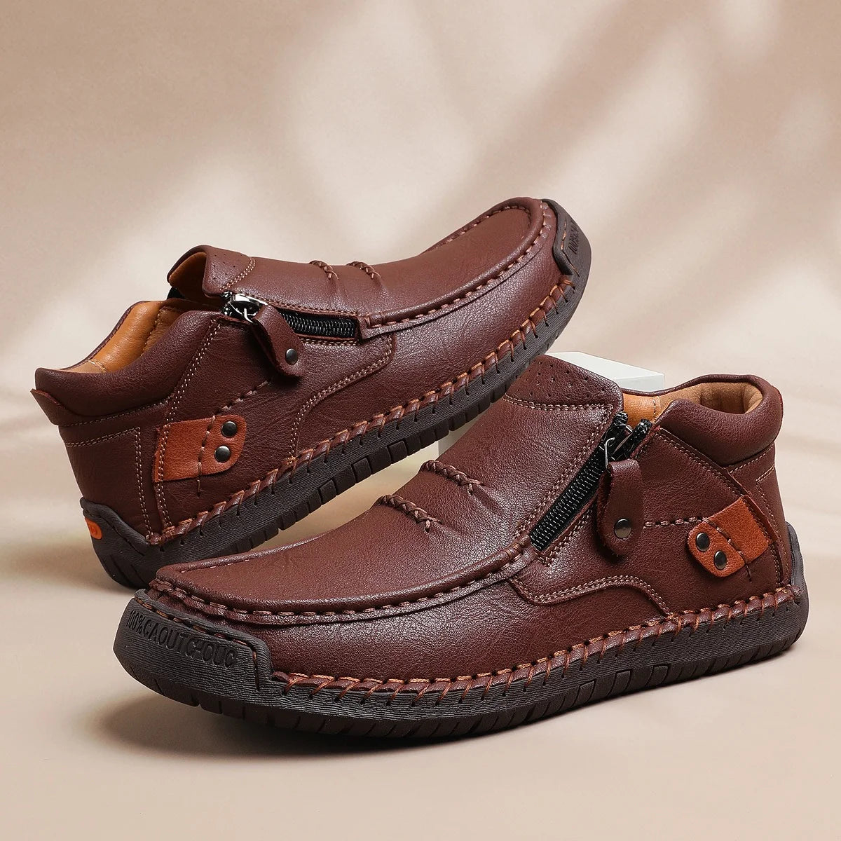 Barton™ • Handcrafted Leather Shoes Combining Comfort and Character