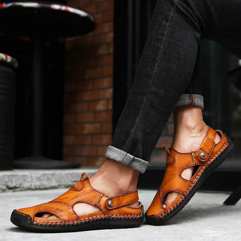 Konf | Orthopedic Leather Sandals