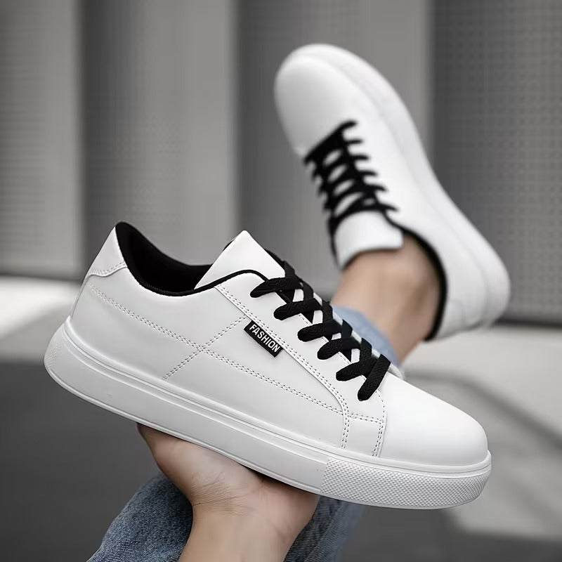 Beckett — Court Sneaker with Contrast Stitching Detail