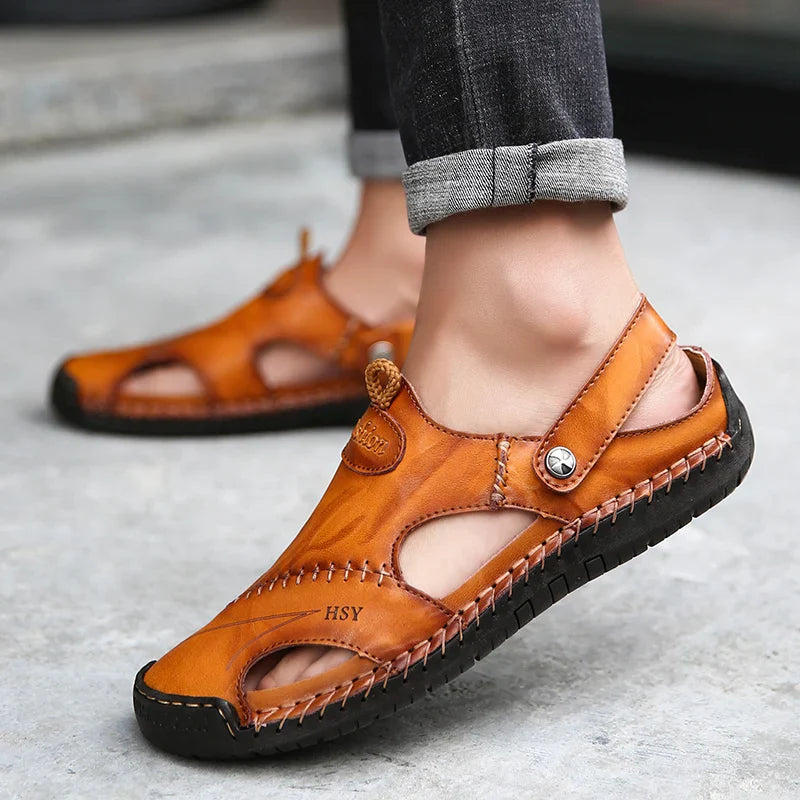 Konf | Orthopedic Leather Sandals