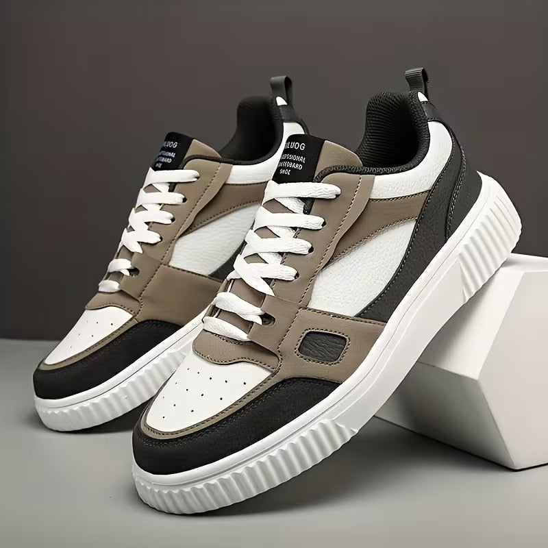 HeightEase — Platform Sneaker with Ribbed Sole