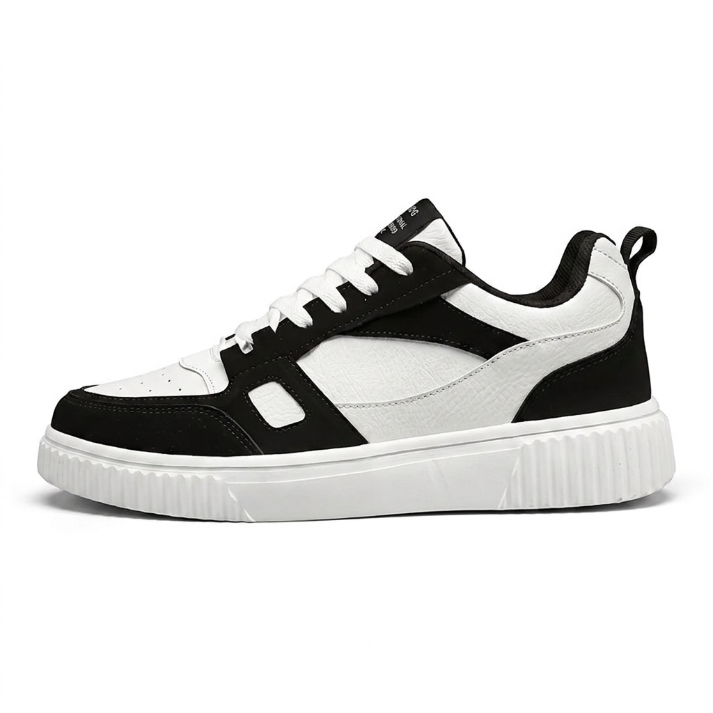 HeightEase – Plateausneaker mit geriffelter Sohle