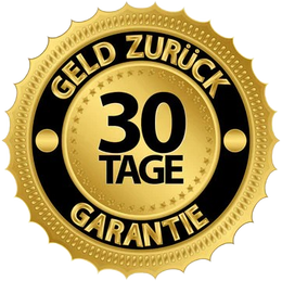 100% 30 Tage Geld-zurück-Garantie